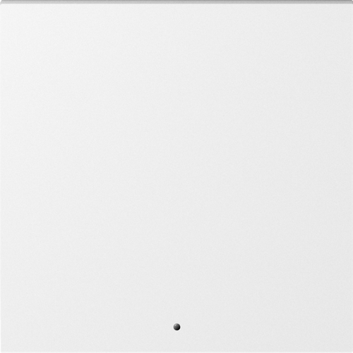 Клавиша 1-я с подсветкой, матовый белый, серия A07