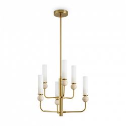 Люстра на штанге Freya Sunspot FR5482CL-06BS1