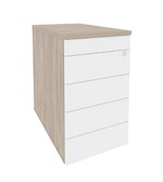 Тумба приставная 4 ящика TIP-ON Onix Direct