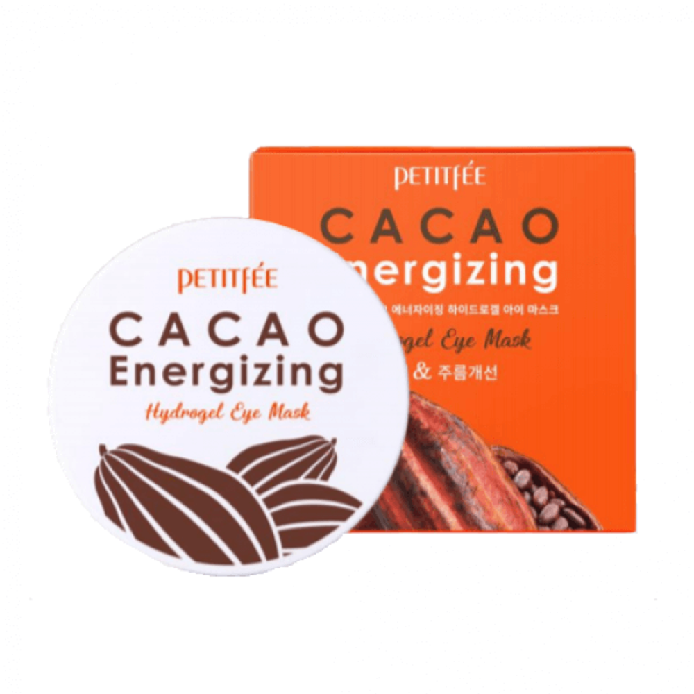 Патчи PETITFEE Cacao Energizing Hydrogel Eye Mask 60 шт
