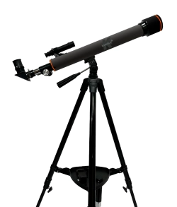 Фототелескоп Levenhuk Kelvin Nova BASE 50/600 - боковой вид на штативе