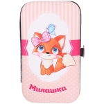 Набор для маникюра в футляре 6 предметов «Милашка!»,11*6,5см ✦