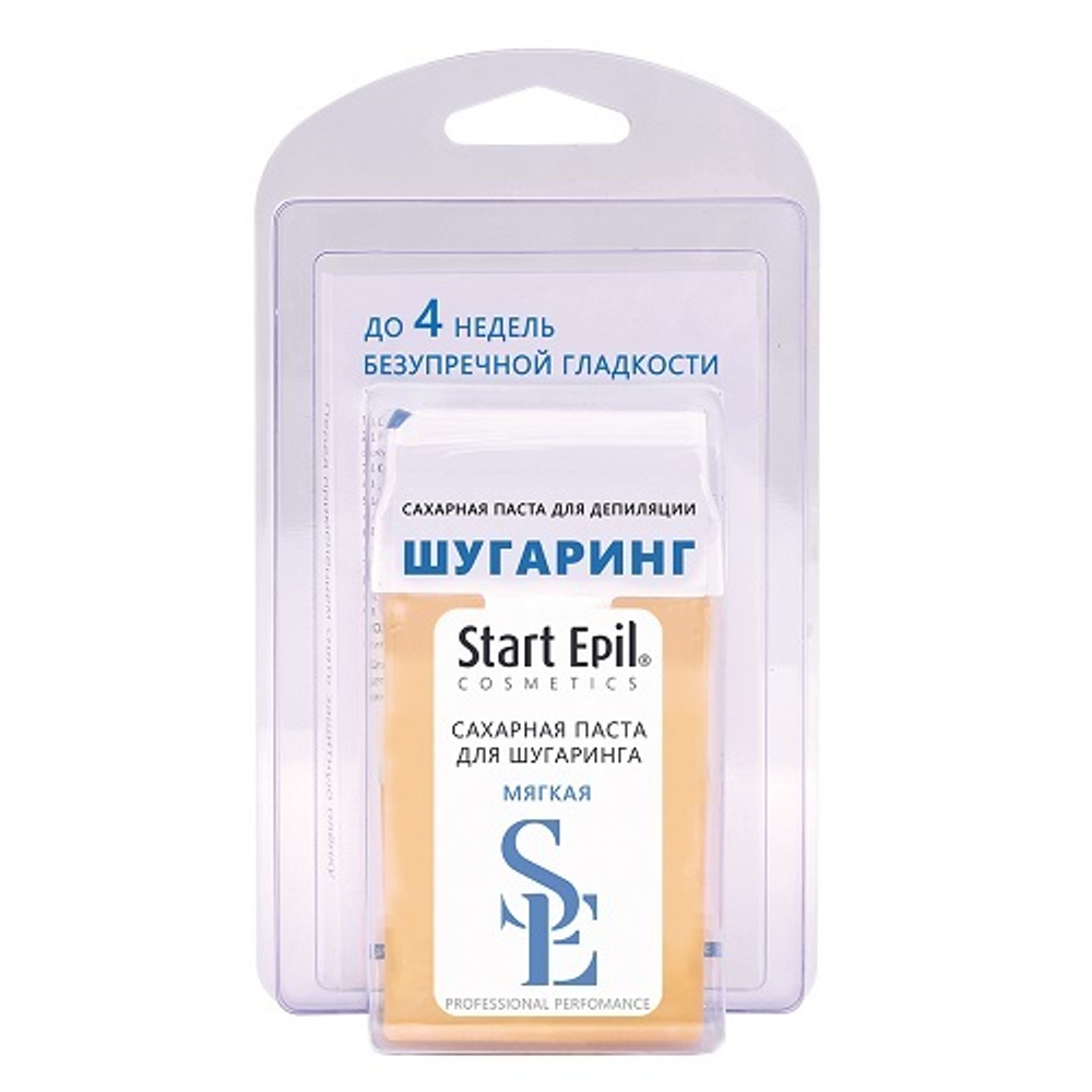 Start Epil / Aravia Набор для шугаринга (сахарная паста мягкая 100гр + бумажные полоски)