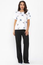 Футболка Мэнси (белая) Б14126-4М LT Collection