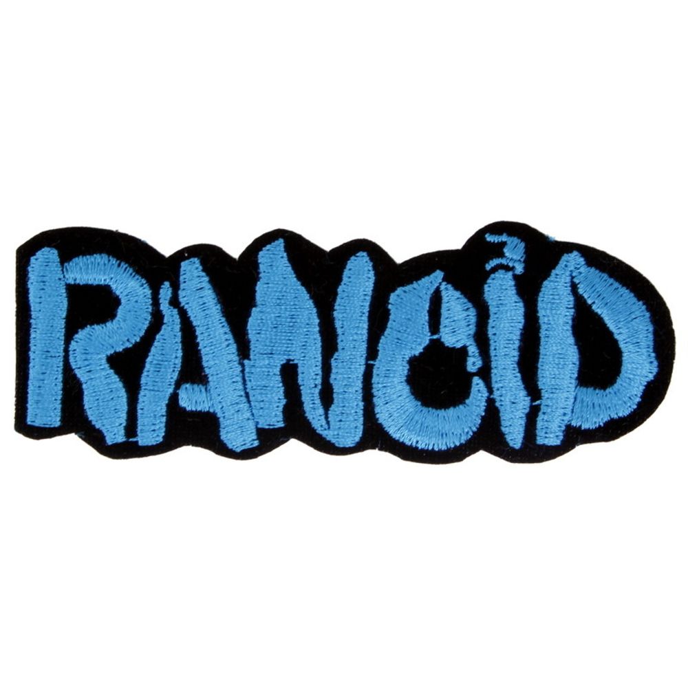 Нашивка Rancid (надпись синяя)