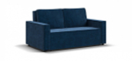 Диван Норд двухместный Велюр Монолит синий