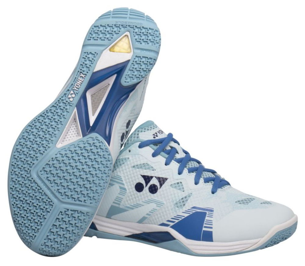 Мужские кроссовки для бадминтона/сквоша Yonex Power Cushion Eclipsion Z Wide - light blue