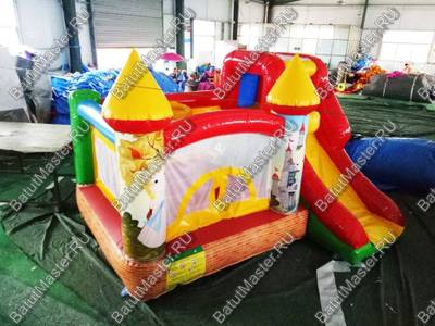 Детский надувной батут "Замок непосед"