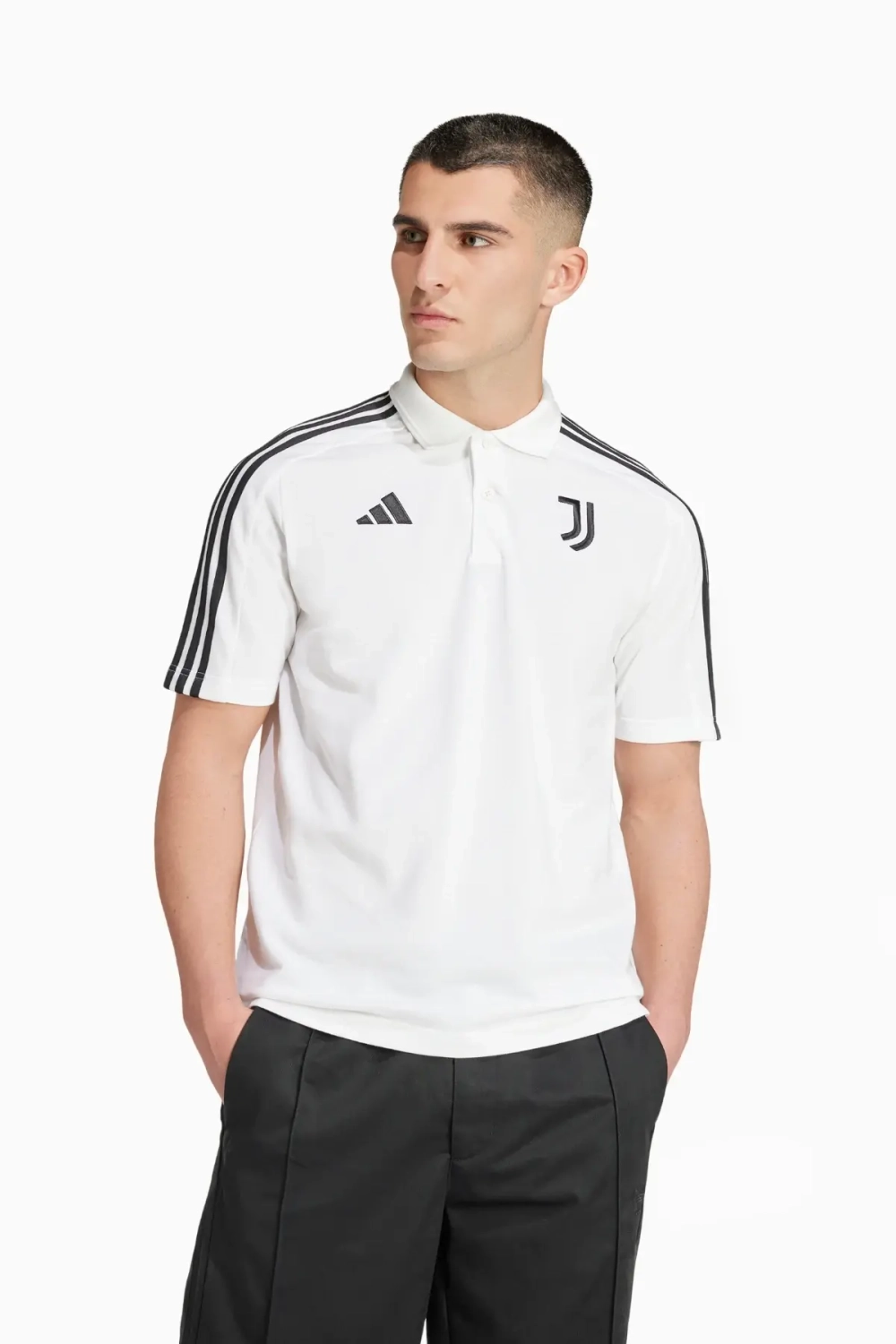 Футболка adidas Juventus FC 24/25 DNA Polo - белый