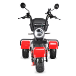 Электротрицикл CityCoco WHITE SIBERIA TRIKE MINI RED 1500W