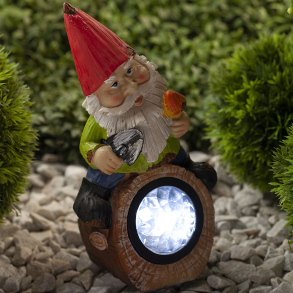 SL-RSN24-GN-4M ЭРА Садовый светильник на солнечной батарее, полистоун, цветной, 24,3 см | Садовые декоративные светильники