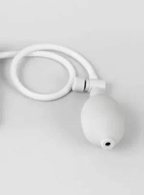 Баллон серый с клапаном для полуавтоматического тонометра