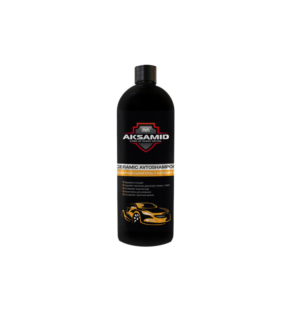 Концентрированный шампунь с керамичеким воском ceramic avtoshampoo, 500мл