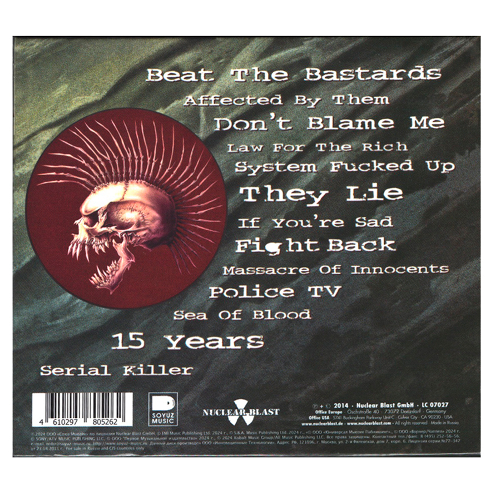 The Exploited / Beat The Bastards (RU)(CD)
