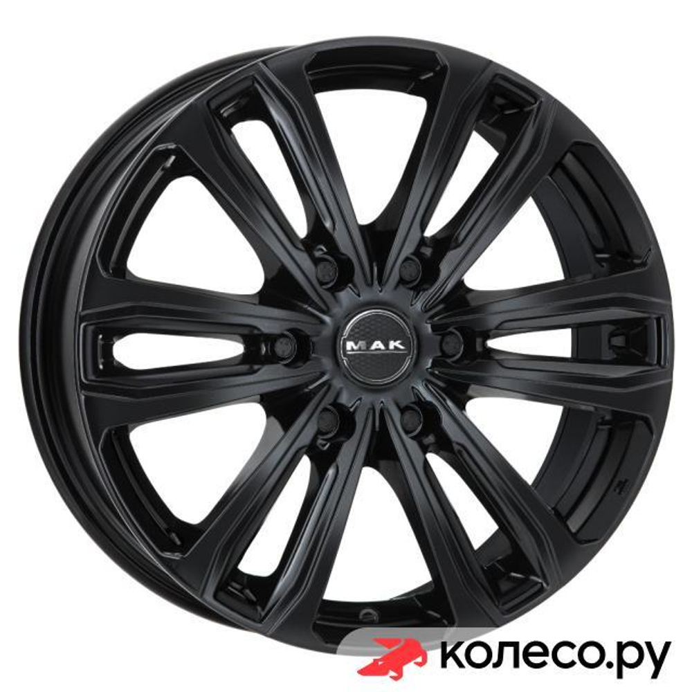 Safari 6 8.5x20/6*139.7 D67.1 ET38 Gloss Black