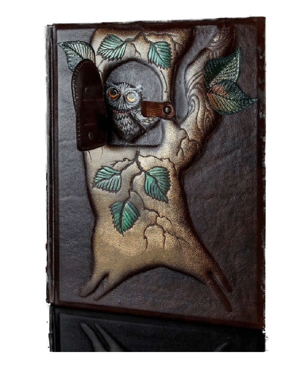 "Книга мудрости" Книга подарочная в кожаном переплете