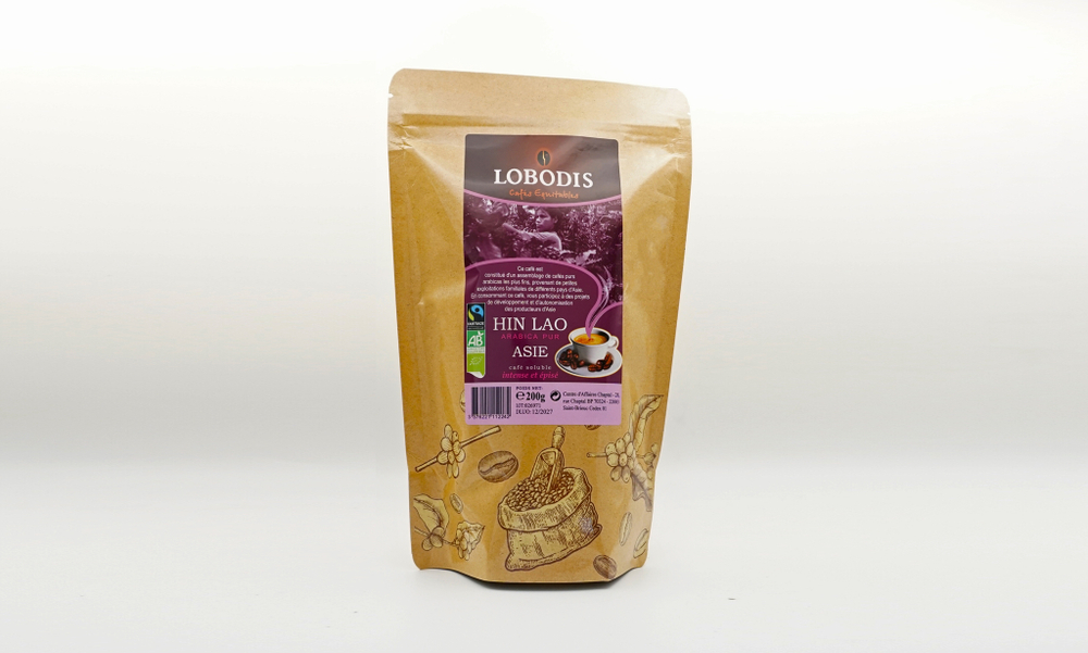 Кофе Lobodis (Лободис) HIN LAO Asie растворимый 200 гр.