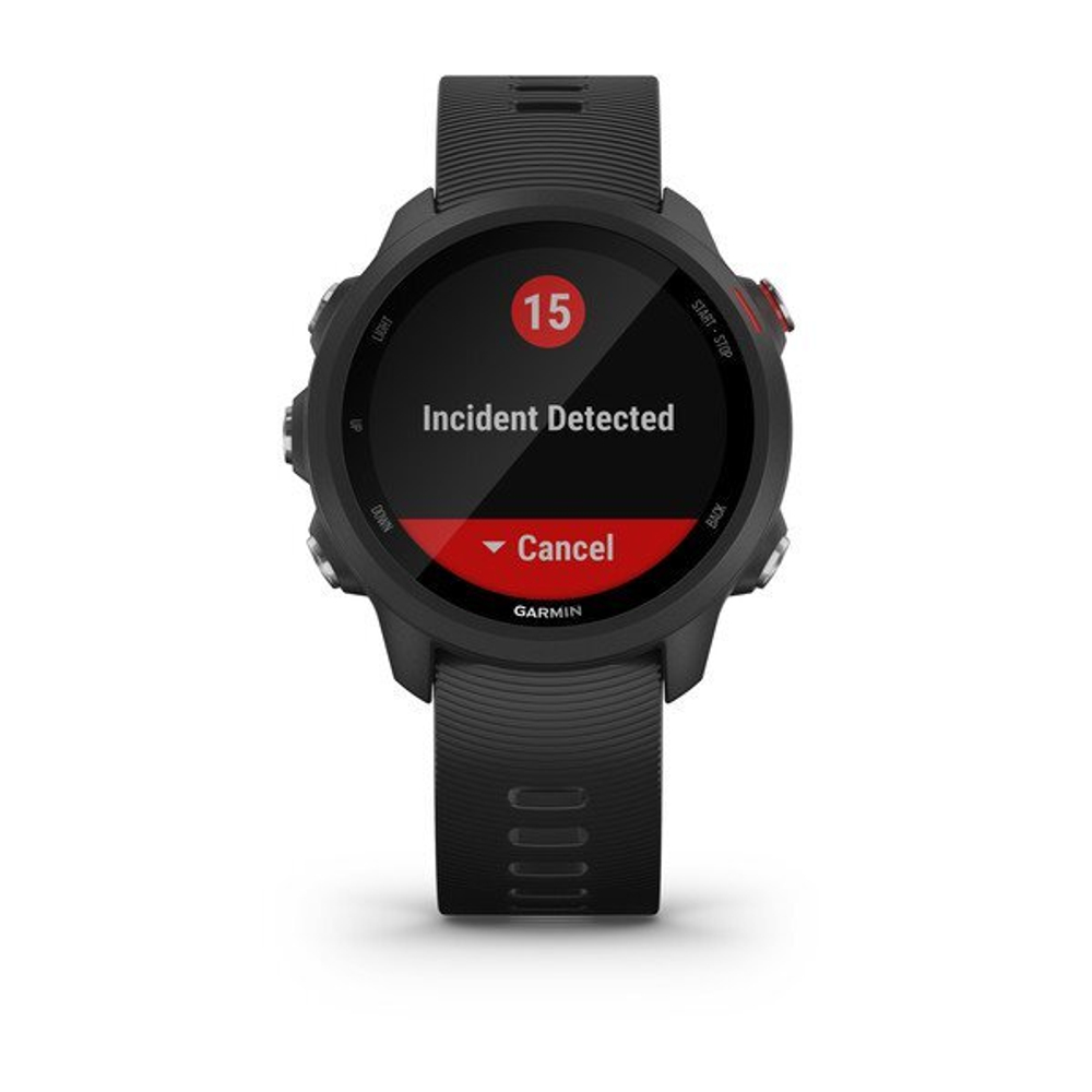 Часы Garmin FORERUNNER 245 MUSIC GPS WI-FI EU/PAC BLACK/RED, 010-02120-30