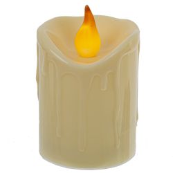 GAEM Изделие декоративное "Свеча" (подсвет, AAAх3 н/п) L7,5 W7,5 H12 см