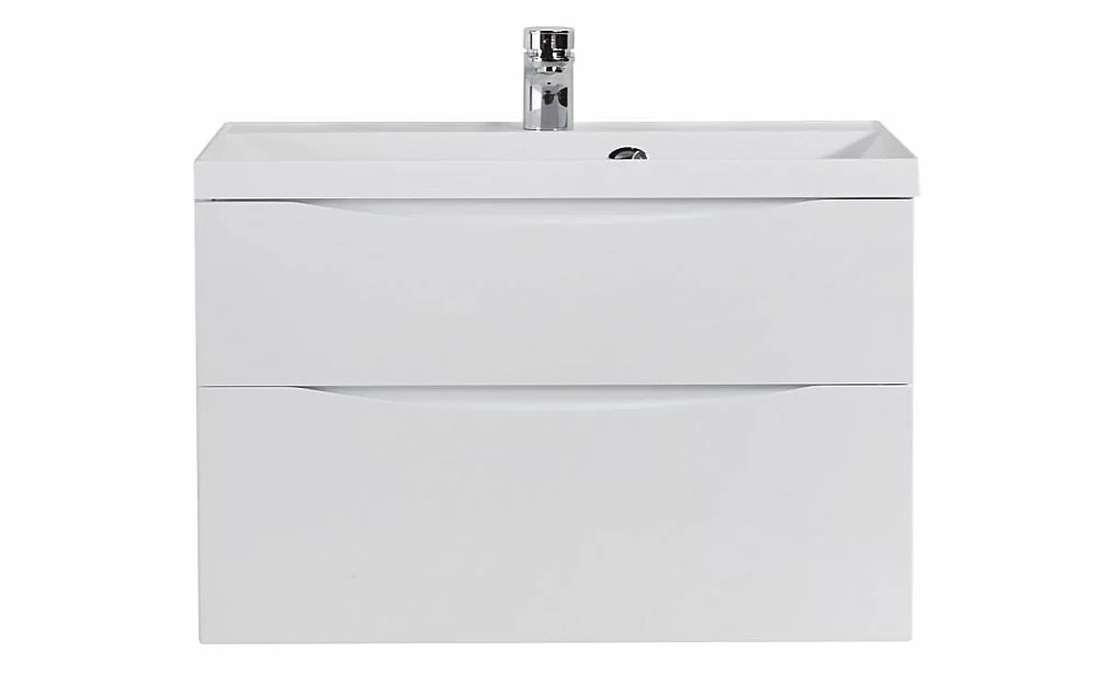 Тумба с раковиной BelBagno MARINO H60-2C-SO-BL-P 100 Bianco Lucido