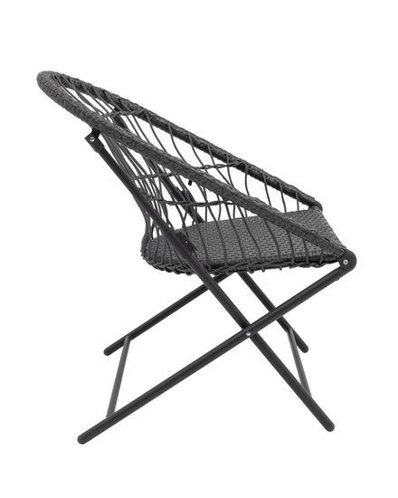 Комплект складной мебели для сада Soley тёмно-серый