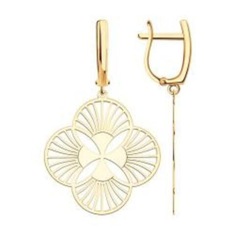 Серьги из золота