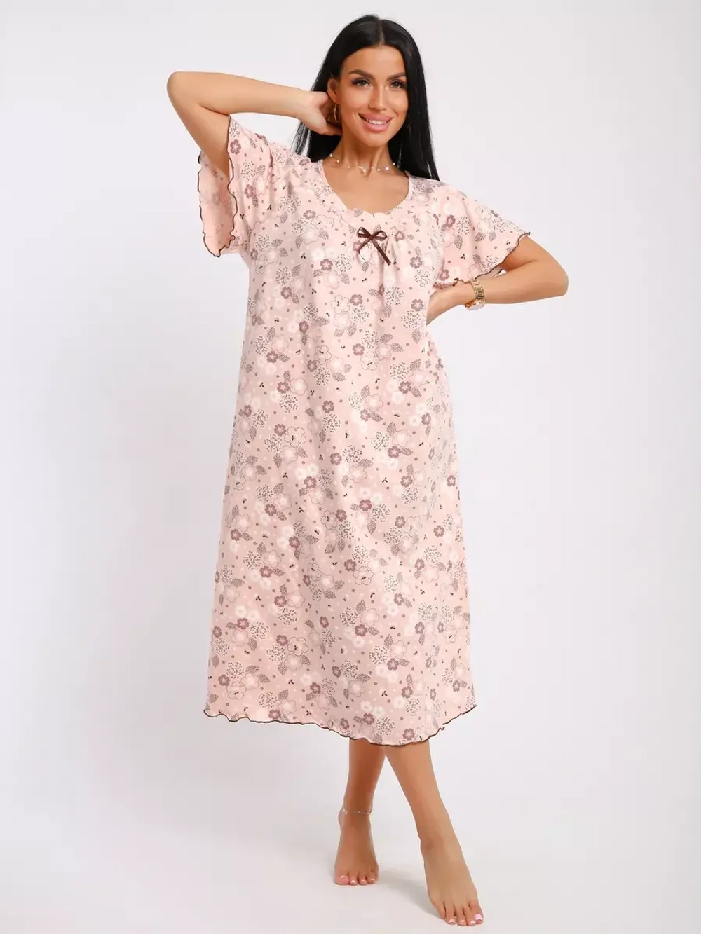 Ночная сорочка большие размеры