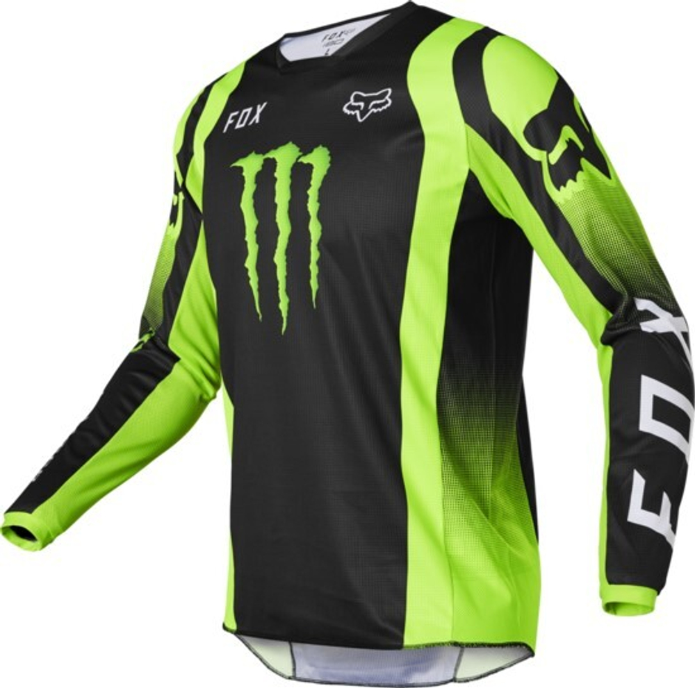 Мотоджерси Fox 180 Monster Jersey (Black, M, 2024 (28142-001-M))