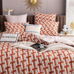 КПБ Люкс Сатин 100% хлопок на резинке AR304, 2 спальный, наволочки 50-70 2 шт, простынь 180*200*25