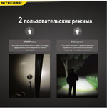 Фонарь брелок Nitecore TIP SE светодиодный usb зарядка 700 люмен