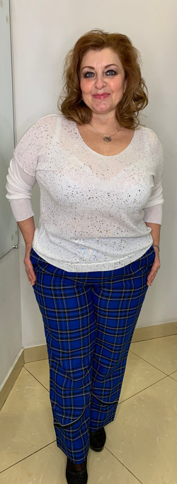 Немецкие брюки в клетку