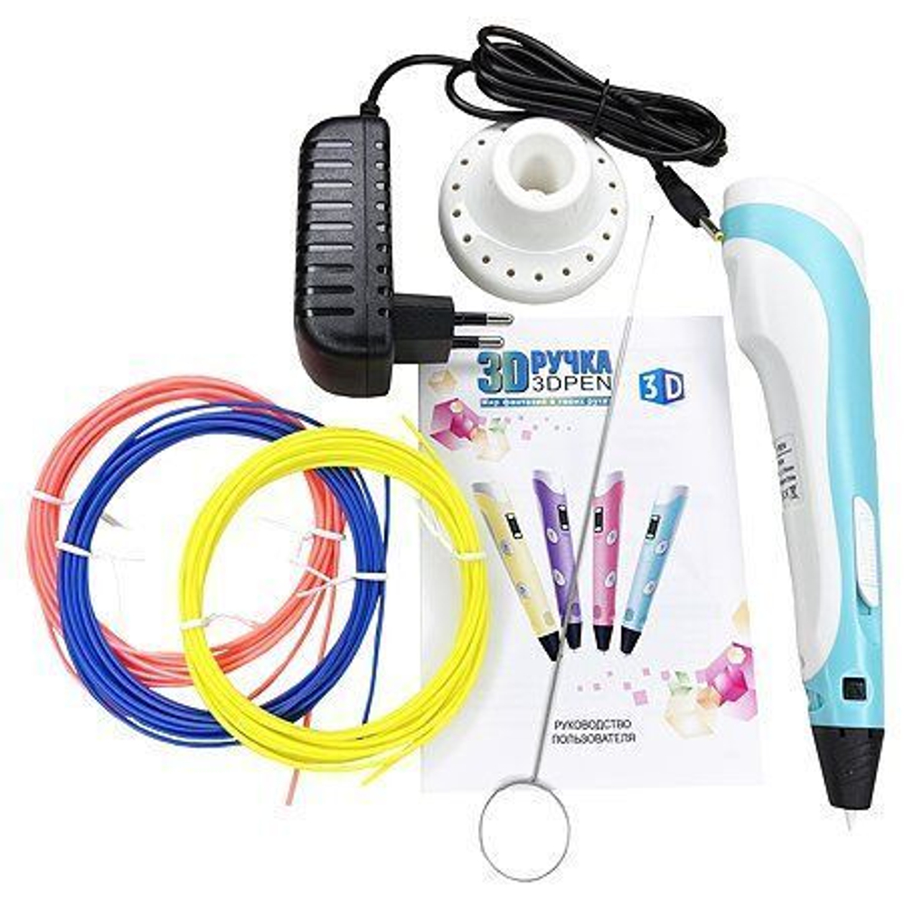 3D ручка для творчества, 3D моделирование, розовая