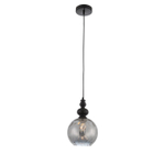 SL374.413.01 Подвес ST-Luce Черный/Дымчатый E27 1*40W BACINETO