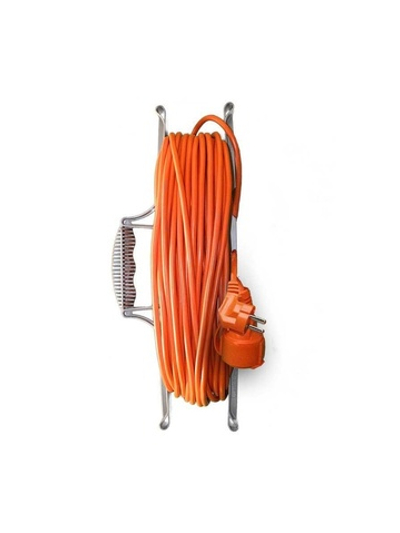 Удлинитель-шнур на рамке 1х10м с заземл. 10А IP54 УШ-10 ПВС 3х0.75 с защ. крышкой UNIVersal 9632021