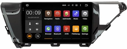 Магнитола для Toyota Camry 2018-2020 (без JBL) - AIROC 2K RX-1129/1128 Android 13, QLed+2K,  ТОП процессор, 8/128, CarPlay, SIM-слот