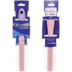 Расчёска - брашинг массажная «Beauty Bar Viki», цвет розовый фламинго, 23.5*5см (Блистер Ultramarin и пакет)