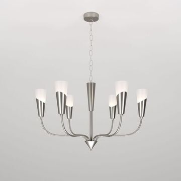 Подвесная люстра 6*E14 a068284 никель 60167/6 Rhyton Eurosvet