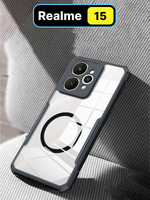 Чехол для Realme 15 c Магсейф противоударный с усиленными углами XUNDD