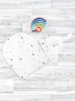 Пеленальный кокон и шапочка Mjölk Ночное небо