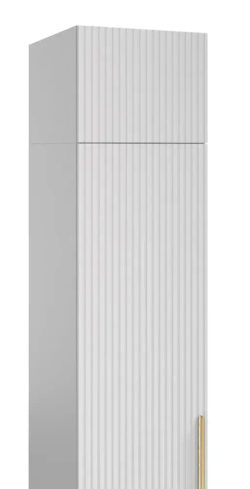 Антресоль для однодверного шкафа Аляска, белый