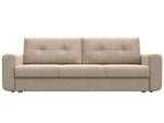 Диван прямой Лига-031, Бежевый, Велюр, 121253