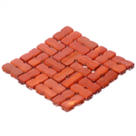 Подставка под горячее бамбуковая «Квадраты» 14*14 см