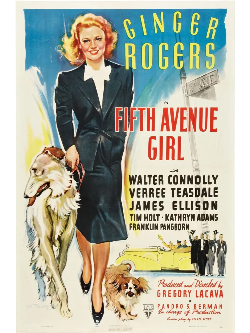 Девушка с пятой авеню (1939) (DVD-R)