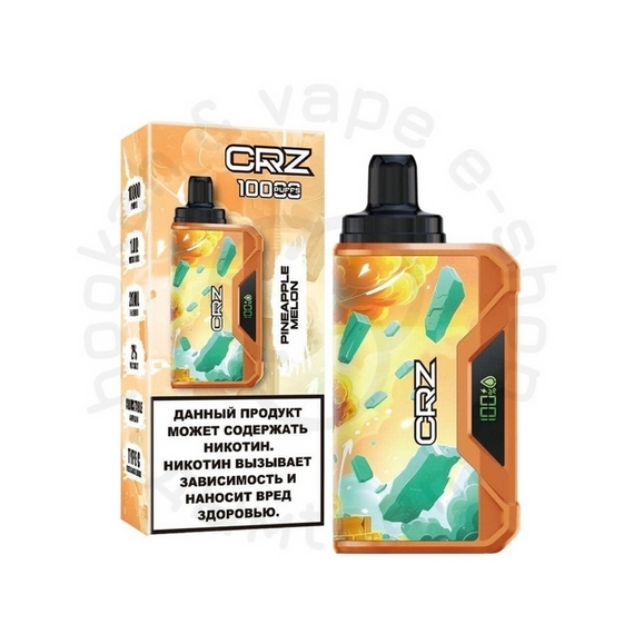 Одноразовая ЭС CRZ 10 000 &quot;Ананас Дыня&quot; (Pineapple melon) (М)
