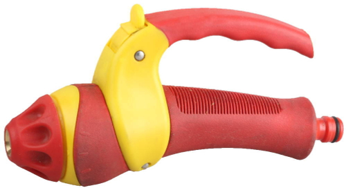 GRINDA плавная регулировка, наконечник поливочный металлический с TPR