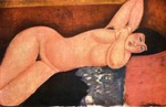 Amedeo Modigliani (1884-1920) - эротическое искусство итальянского художника Амедео Модильяни
