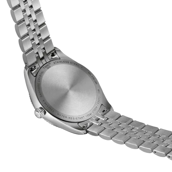 Tissot T156.410.11.091.00 мужские часы Tissot Ballade Quartz 40 mm back side
