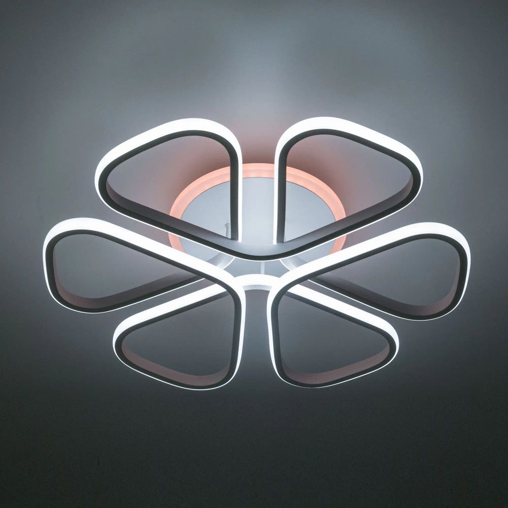 Citilux Сезар Смарт CL233A250E RGB Умная люстра Белая