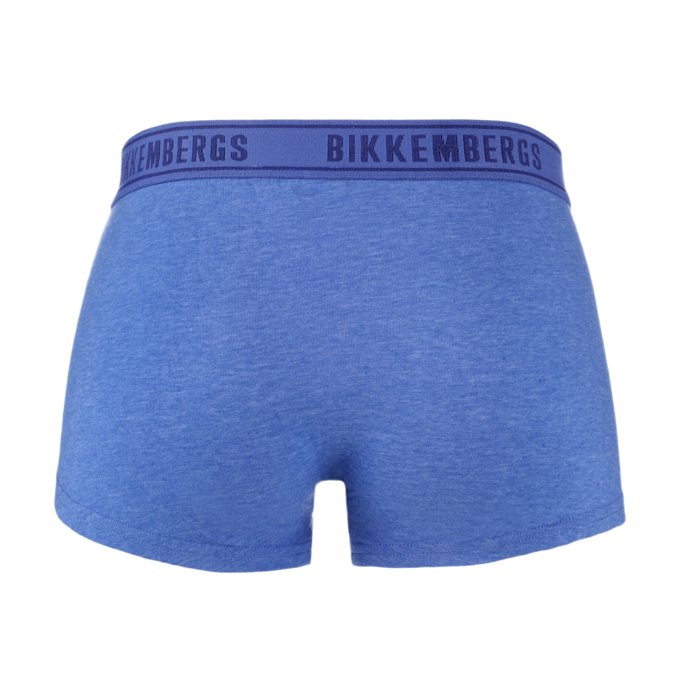 Мужские трусы хипсы (синий) набор 2 в 1 Bikkembergs BKK1UTR15BI