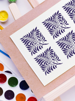 Трафарет для скрапбукинга из пластика многоразовый 038